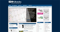 Desktop Screenshot of 50pluslife.com